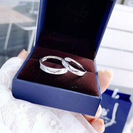 シルバー925 ペアリング 2個セット フリーサイズ ペアリング カップル シンプル 人気 レディース メンズ 婚約指輪 結婚指輪 リング 誕生日プレゼント ギフト エレガント