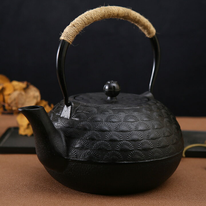 楽天市場】鉄器 茶道具 鉄瓶 鉄器 松葉 伝統工芸品 鋳鉄 鉄分補給 鉄瓶 