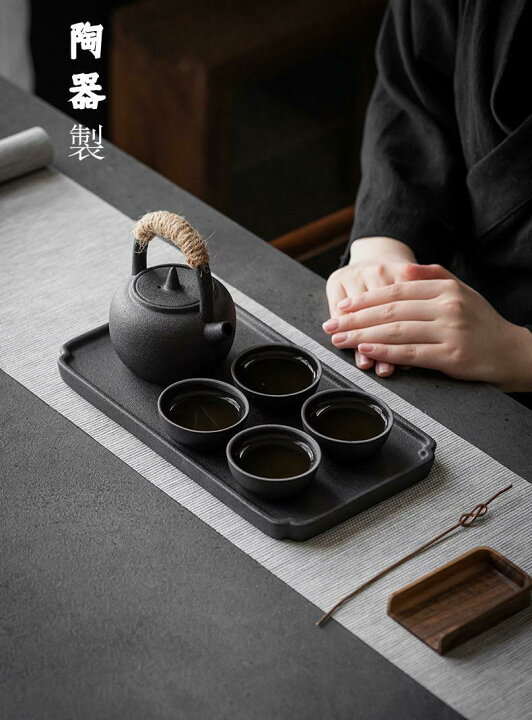 茶器セット 6点セット ティーポット 陶器製 湯呑み ティートレー付き 和風 高級感 茶道具 家庭用 来客用 普段使い用 旅行 お出かけ用 中国茶 日本茶 紅茶 プレゼント 誕生日 ギフト AMETOO 茶器セット 6点セット ティーポット 陶器製 湯呑み ティートレー付き 和風 高級感 茶道具 家庭用 来客用 普段使い用 旅行 お出かけ用 中国茶 日本茶 紅茶 プレゼント 誕生日 ギフト