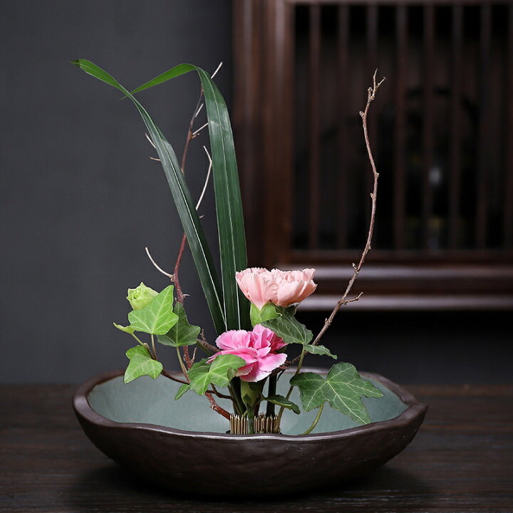 楽天市場】生け花 花器 3.5センチ剣山付き 生花用の花器 花瓶 花器 