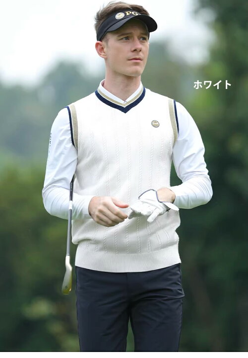 楽天市場】【PGA】アメリカ ゴルフウェア メンズ 男性 ベスト 