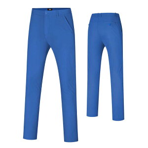 秋冬 ゴルフ PGM メンズ 男性用 ゴルフウェア カジュアル 普段着 弾力 無地 定番 ストレッチ シンプル スーパー ストレッチ ゴルフパンツ メンズ ゴルフウェア 美脚 スキニー パンツ ボトムス