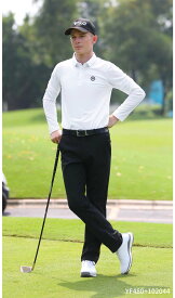 ポロシャツ メンズ PGM 長袖 大きいサイズ 無地 速乾 スポーツ 紳士 運動 ビジネス 白 黒 かわいい 通気性 吸水速乾 快適 ギフト 誕生日 ゴルフウェア トレーニング ジム ウエア ブランド トップス カジュアル シンプル ロゴ スポーティ タウンユース ゴルフ