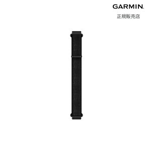 yK[~ Kiz GARMIN Quick Release UltraFit Nylon oh 18mm Black 010-13261-00