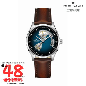 yn~g Kiz HAMILTON Jazzmaster Open Heart WY}X^[ I[vn[g I[g}eBbN  40.00MM U[xg u[ × uE H32675540 Y