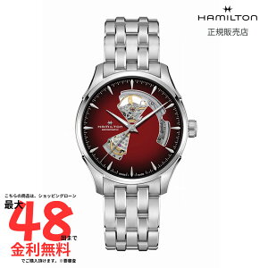 ySSI2l1l100PobNzyn~g Kiz HAMILTON Jazzmaster Open Heart WY}X^[ I[vn[g I[g}eBbN  40.00MM XeXX`[ uX bh H3267