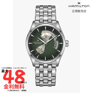 yn~g KizHAMILTON Jazzmaster Open Heart WY}X^[ I[vn[g I[g}eBbN  42.00MM XeXX`[ uX O[ H32705160 Y rv rWlX