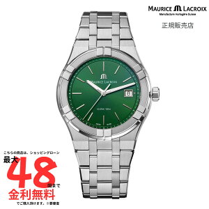 �y���[���X�E���N���A �������K�i�zMAURICE LACROIX AIKON Quartz 40mm AI1108-SS002-630-1