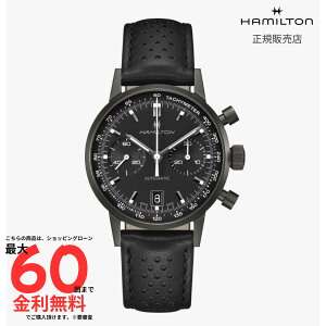 yn~g Kiz HAMILTON INTRA-MATIC AUTO CHRONO BLACKPVD H38446730