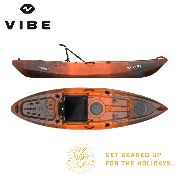 楽天市場】【VIBE】 ヴァイブカヤック Yellowfin 100 フィッシング 