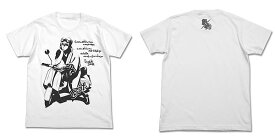 銀魂 バイクと銀さん Tシャツ/ホワイト-S（再販）[コスパ]《08月予約》