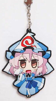 楽天市場 東方プロジェクト 茜屋ラバー キーホルダー ゆゆこ 単品 再販 ピンクカンパニー 発売済 在庫品 あみあみ 楽天市場店