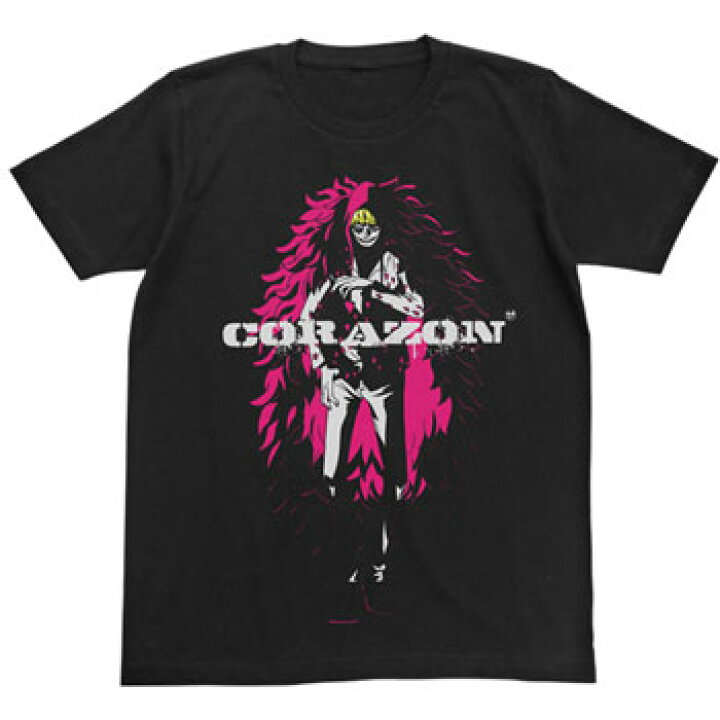 楽天市場 ワンピース コラソンtシャツ ブラック L 再販 コスパ ０７月予約 あみあみ 楽天市場店