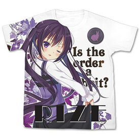 ご注文はうさぎですか？？ リゼ フルグラフィックTシャツ/ホワイト-XL（再販）[コスパ]《02月予約》