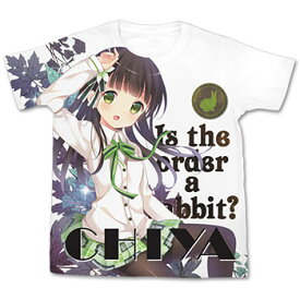 ご注文はうさぎですか？？ 千夜 フルグラフィックTシャツ/ホワイト-XL（再販）[コスパ]《02月予約》