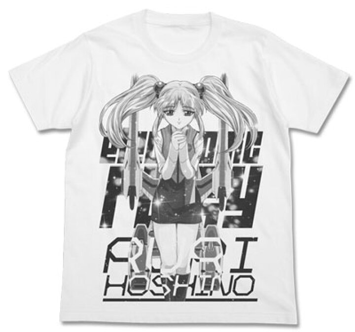 楽天市場】機動戦艦ナデシコ TV版 ホシノ・ルリTシャツ/ホワイト-M 