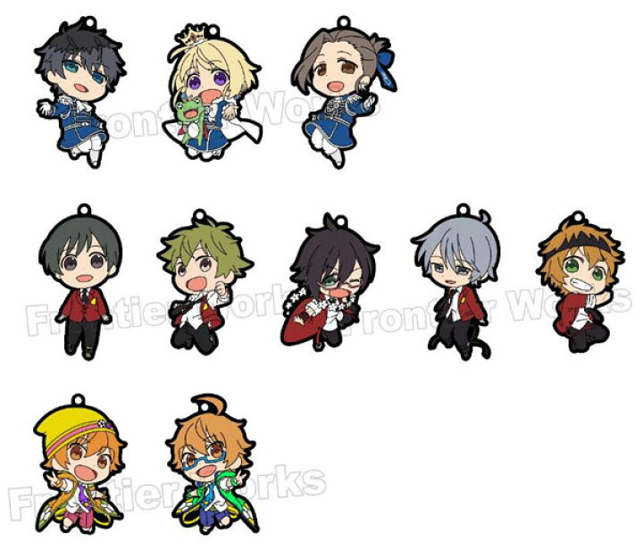 楽天市場 アニメ アイドルマスター Sidem トレーディングラバーストラップ B 10個入りbox フロンティアワークス 送料無料 発売済 在庫品 あみあみ 楽天市場店