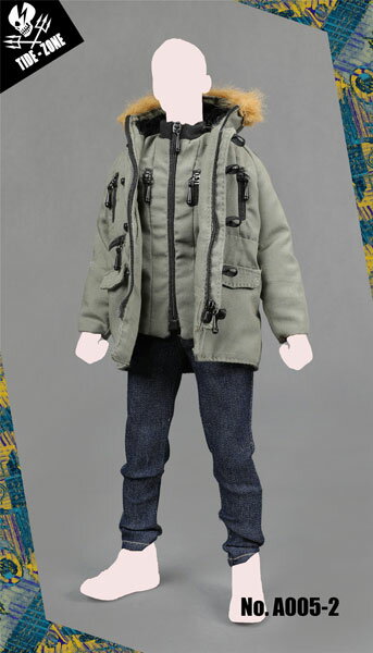 楽天市場 1 6 メンズ ファーフード コート セット 2 ドール用 タイドゾーン 在庫切れ あみあみ 楽天市場店