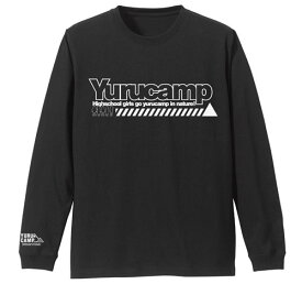 ゆるキャン△ 袖リブロングスリーブTシャツ/BLACK-XL（再販）[コスパ]《06月予約》