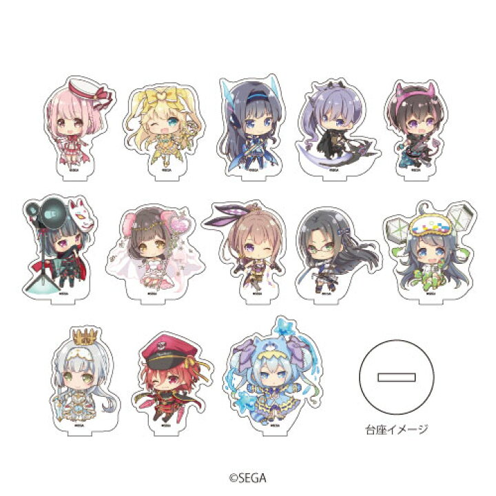 楽天市場】アクリルぷちスタンド「オンゲキ」01/ミニキャラ 13個入り 