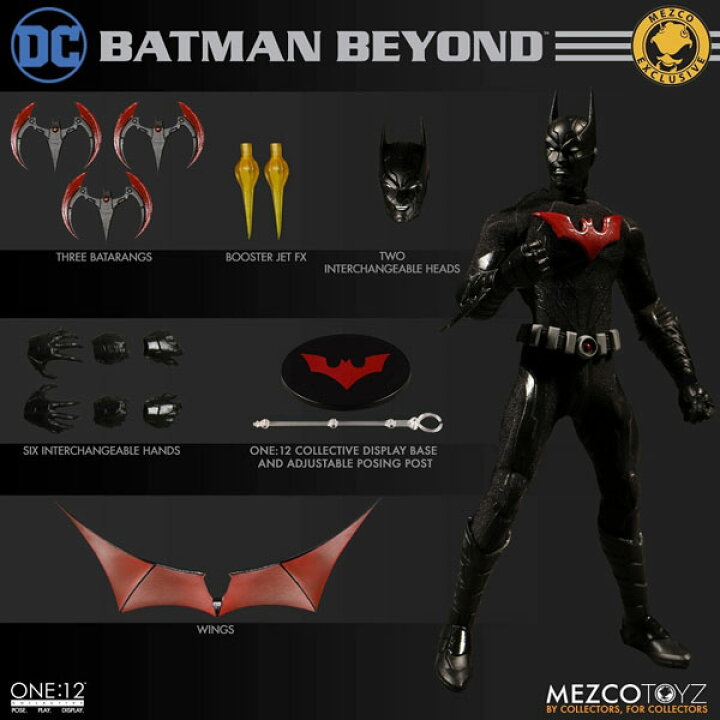 ワン12コレクティブ バットマン・ザ・フューチャー バットマン ビヨンド 1 12 アクションフィギュア メズコ 在庫切れ あみあみ 店