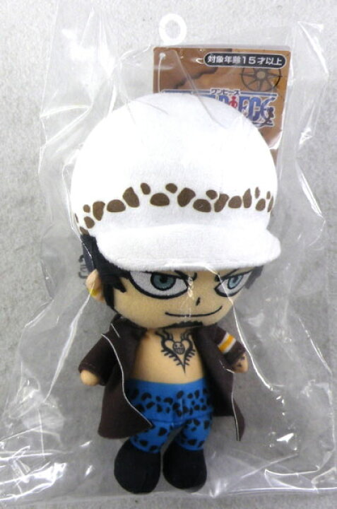 楽天市場】ONE PIECE Chibiぬいぐるみ トラファルガー・ロー[バンダイ 