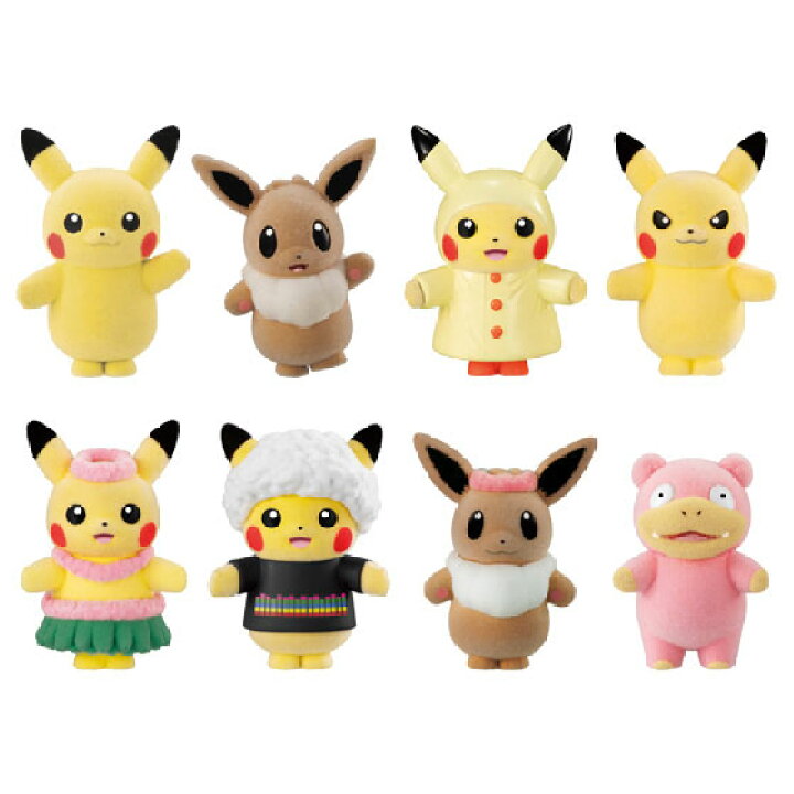 楽天市場 ポケットモンスター ポケモふどーる3 ピカチュウお着替えセレクション 10個入りbox 食玩 バンダイ 在庫切れ あみあみ 楽天市場店