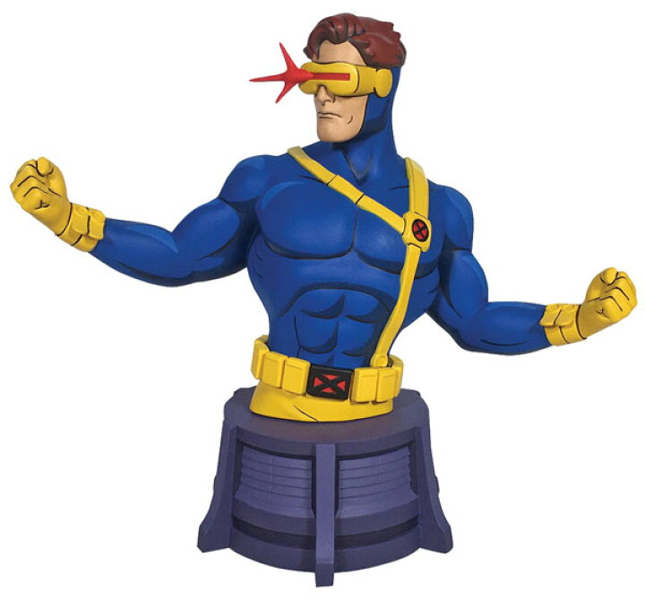 楽天市場 X Men アニメイテッド マーベル ミニバスト サイクロップス ダイアモンドセレクト 在庫切れ あみあみ 楽天市場店