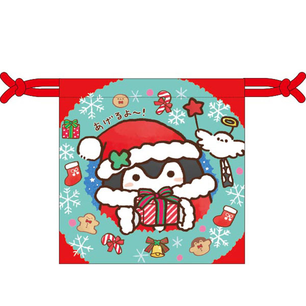 コウペンちゃん クリスマスな巾着 グレイ パーカー 発売済 日本 在庫品 サービス