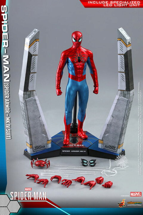 楽天市場】ビデオゲームマスターピース スパイダーアーマーMK IVスーツ 