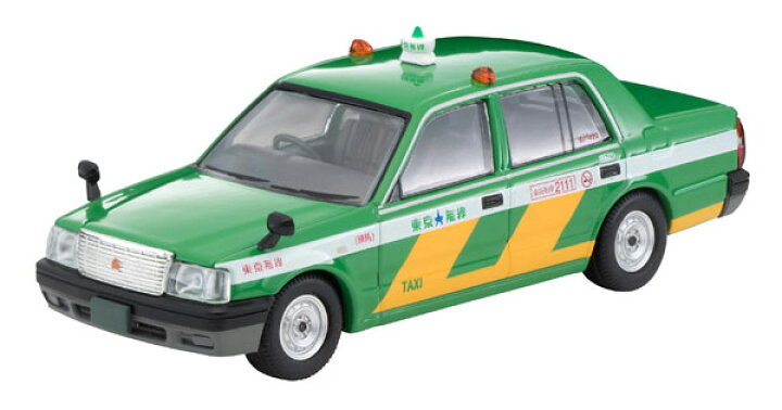 トミカリミテッドヴィンテージ ネオ LV-N218a トヨタ クラウンコンフォート 東京無線タクシー(緑)[トミーテック]《在庫切れ》  あみあみ 