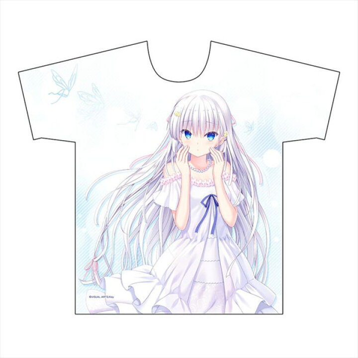 楽天市場 Summer Pockets Reflection Blue フルグラフィックtシャツ 鳴瀬しろは ドレス Lサイズ カーテン魂 在庫切れ あみあみ 楽天市場店