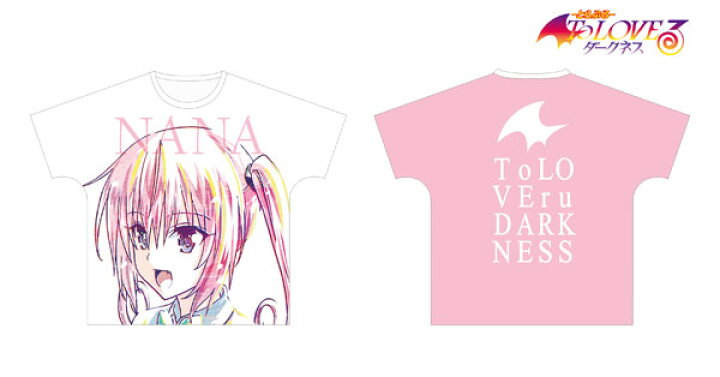 楽天市場 To Loveる とらぶる ダークネス ナナ アスタ デビルーク Ani Art フルグラフィックtシャツ ユニセックス S アルマビアンカ 在庫切れ あみあみ 楽天市場店