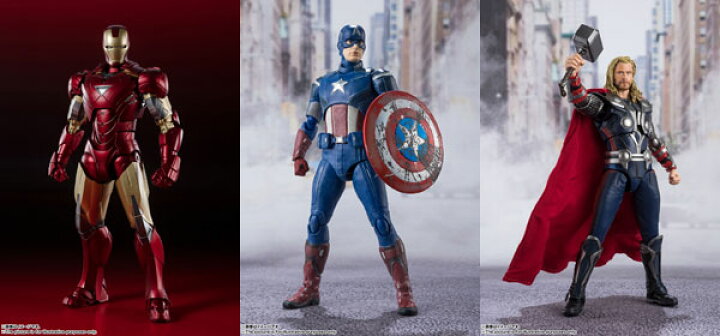 楽天市場】S.H.Figuarts アイアンマン マーク6/キャプテン・アメリカ 