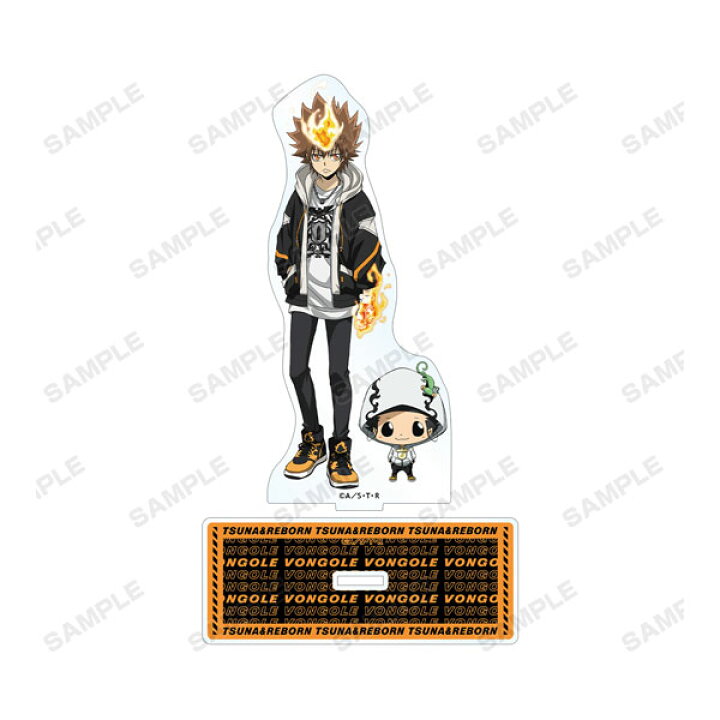 楽天市場 家庭教師ヒットマンreborn 描き下ろしイラスト 沢田綱吉 リボーン ストリートver Bigアクリルスタンド アルマビアンカ 在庫切れ あみあみ 楽天市場店