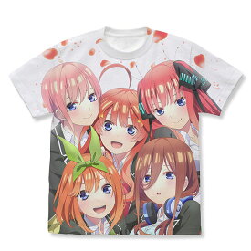 五等分の花嫁∬ フルグラフィックTシャツ/WHITE-L（再販）[コスパ]《発売済・在庫品》