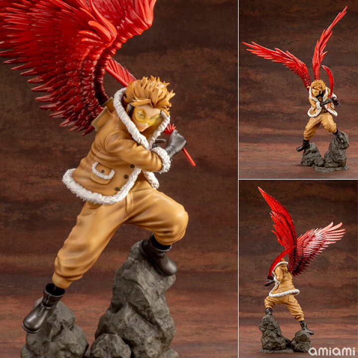 楽天市場】ARTFX J 僕のヒーローアカデミア ホークス 1/8 完成品 