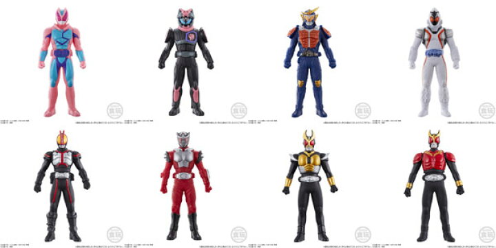 楽天市場 ソフビヒーロー 仮面ライダーリバイス レジェンド仮面ライダー 10個入りbox 食玩 バンダイ 同梱不可 送料無料 在庫切れ あみあみ 楽天市場店