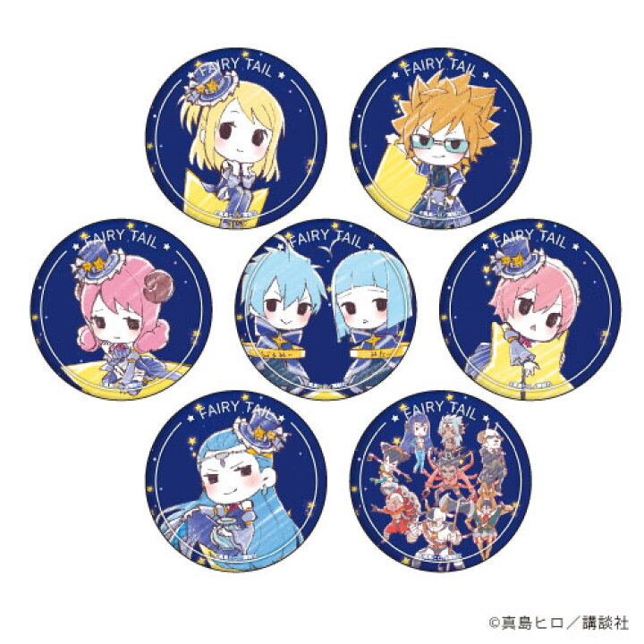 楽天市場】缶バッジ「FAIRY TAIL」05/星座ver. グラフアート 7個入り 