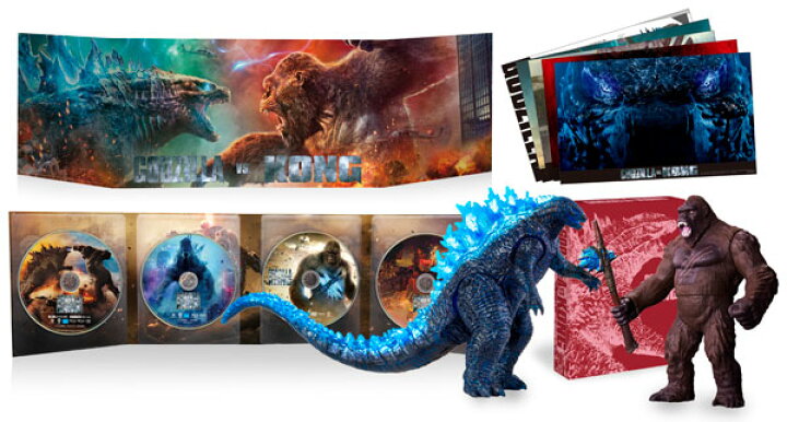 楽天市場 特典 Uhd ゴジラvsコング 完全数量限定生産 ムービーモンスターシリーズgodzilla Vs Kong Special Set Blu Ray Disc 東宝 発売済 在庫品 あみあみ 楽天市場店