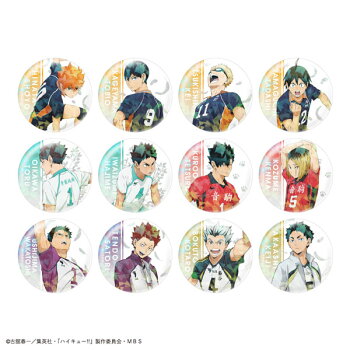 ハイキュー！！トレーディングホログラム缶バッジ12個入りBOX[カミオジャパン]《１２月予約》