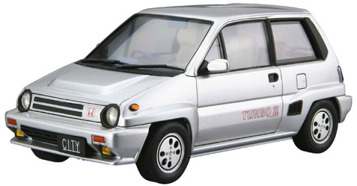 楽天市場 ザ モデルカー No 60 1 24 ホンダ シティターボii 85 プラモデル 再販 アオシマ 発売済 在庫品 あみあみ 楽天市場店