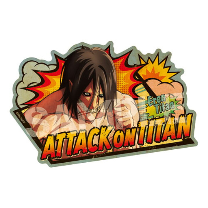楽天市場 進撃の巨人 トラベルステッカー 8 エレン巨人 エンスカイ 発売済 在庫品 あみあみ 楽天市場店