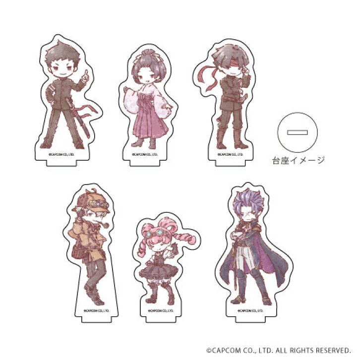 楽天市場】アクリルぷちスタンド「大逆転裁判」01/レトロアート 6個
