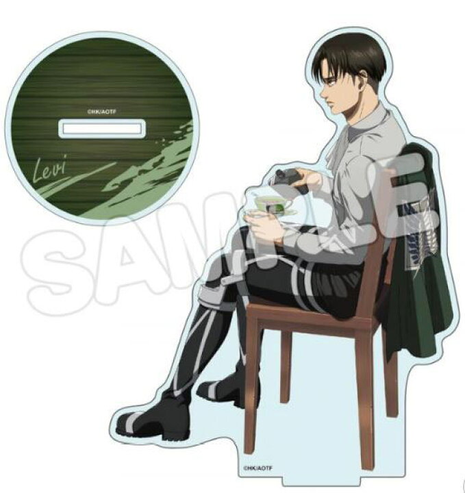 楽天市場 Tvアニメ 進撃の巨人 描き下ろしアクリルフィギュアm 乾杯 リヴァイ Tbsグロウディア 在庫切れ あみあみ 楽天市場店