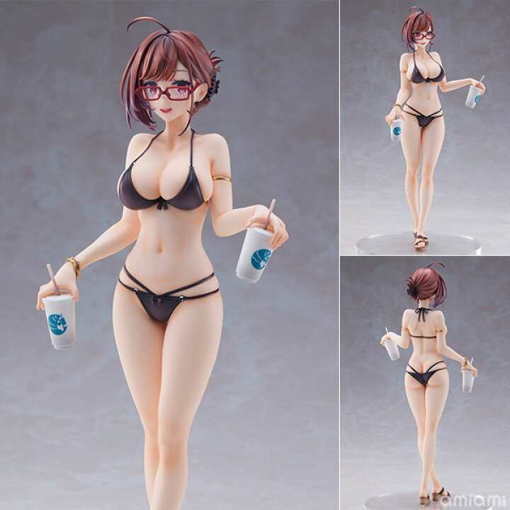 楽天市場】92Mイラスト『近視の姉 水着Ver.』 完成品フィギュア