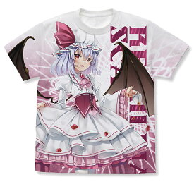 東方Project レミリア・スカーレット フルグラフィックTシャツ なつめえりver./WHITE-L（再販）[コスパ]《06月予約》