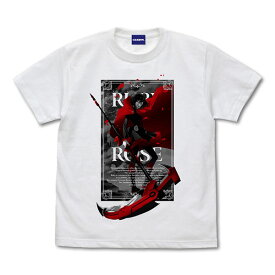 RWBY 氷雪帝国 ルビー・ローズ Tシャツ/WHITE-M（再販）[コスパ]《発売済・在庫品》