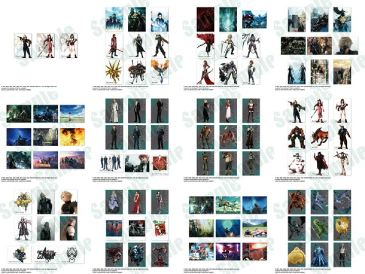 楽天市場】ファイナルファンタジーVII アニバーサリー アート 