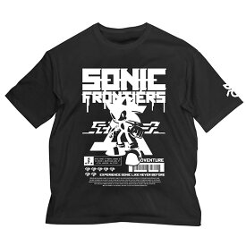 ソニックフロンティア ビッグシルエットTシャツ/BLACK-XL（再販）[コスパ]《08月予約》